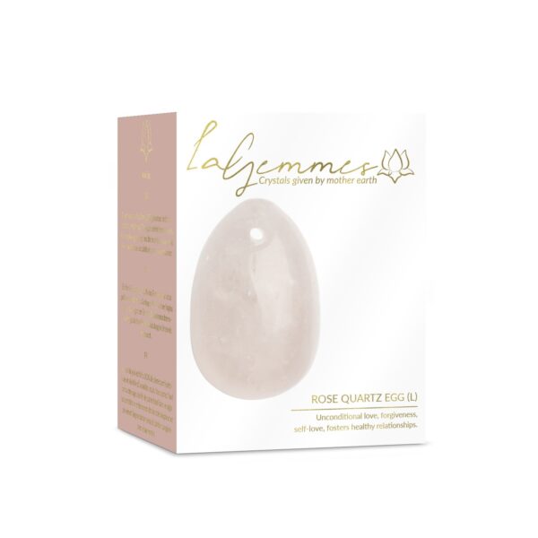 La Gemmes - Yoni-ei rozenkwarts (L) - Afbeelding 6