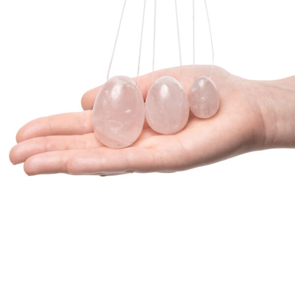 La Gemmes - Rose Quartz Yoni Egg (S) - Afbeelding 2