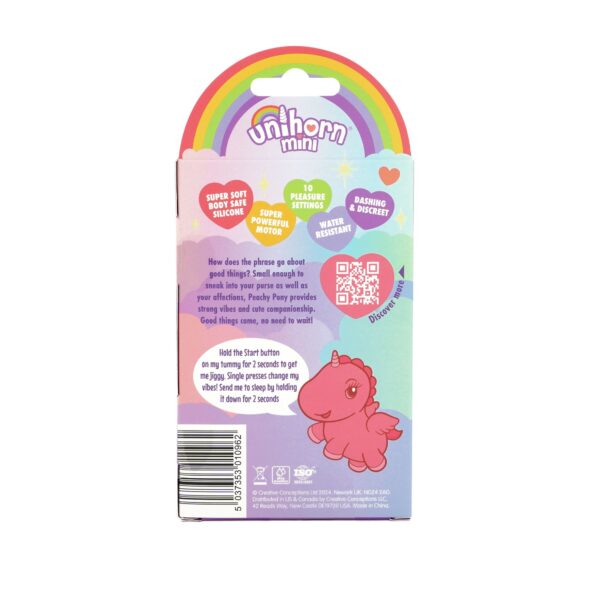 Unihorn - Mini Peachy Pony Vibrator - Afbeelding 9