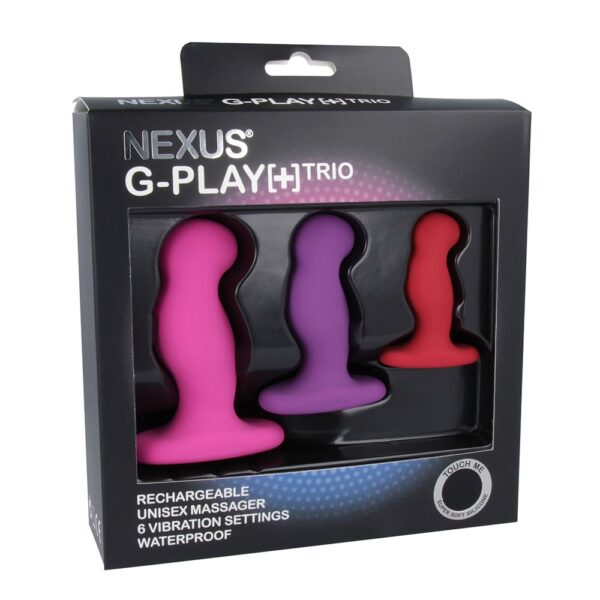 Nexus - G-Play Trio Plus Vibrator Pakket - Driedelige Set - Afbeelding 2