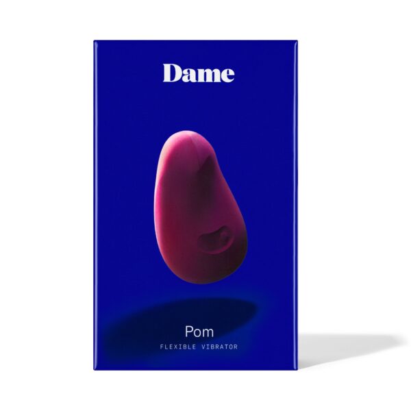 Dame Products - Pom Flexibele Vibrator - Donker Rood - Afbeelding 5