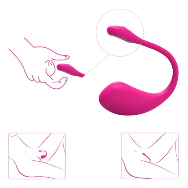 Lovense - Lush 2 Vibratie Eitje - Afbeelding 4