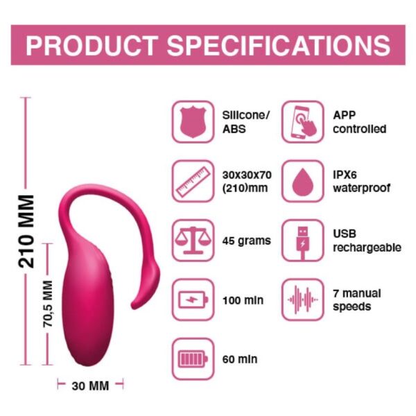 Magic Motion - Flamingo Vibrerend Ei - Afbeelding 8