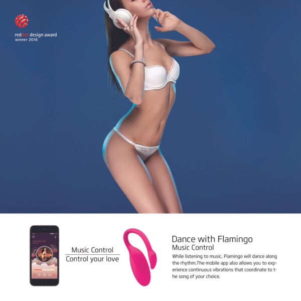 Magic Motion - Flamingo Vibrerend Ei - Afbeelding 5