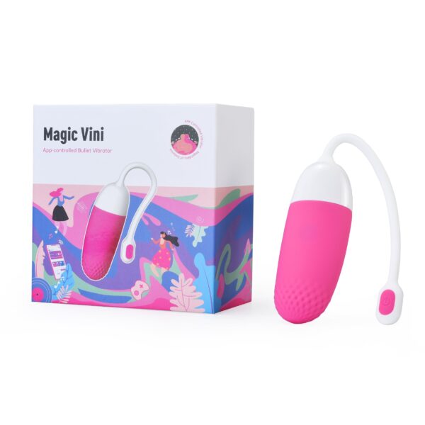 Magic Motion - Vini App Controlled Vibratie Eitje - Roze&Wit - Afbeelding 11