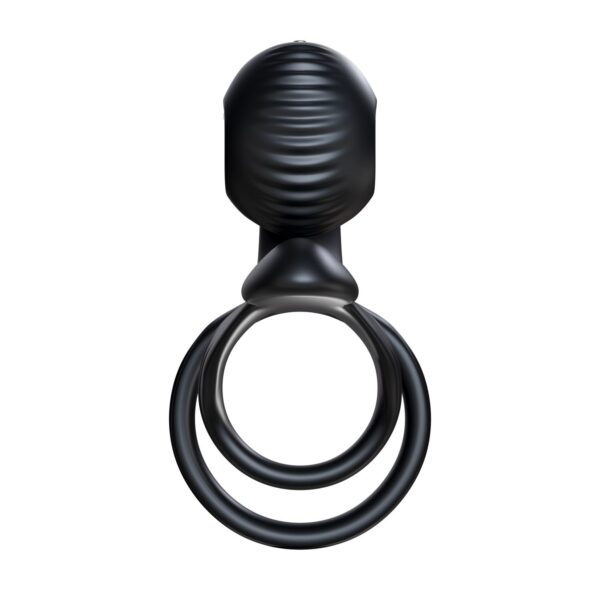 SVibe - Snail JOVI Koppel Ring - Zwart - Afbeelding 5