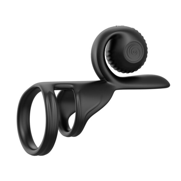 SVibe - Snail JOVI Koppel Ring - Zwart - Afbeelding 8