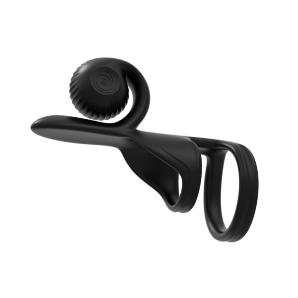 SVibe - Snail JOVI Koppel Ring - Zwart - Afbeelding 3