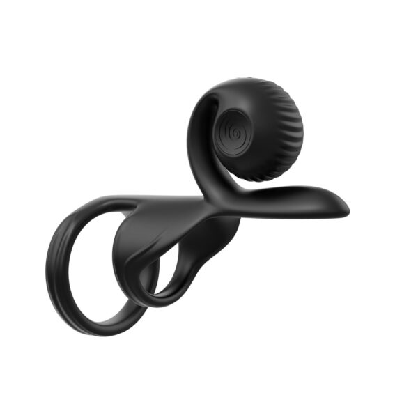 SVibe - Snail JOVI Koppel Ring - Zwart - Afbeelding 4