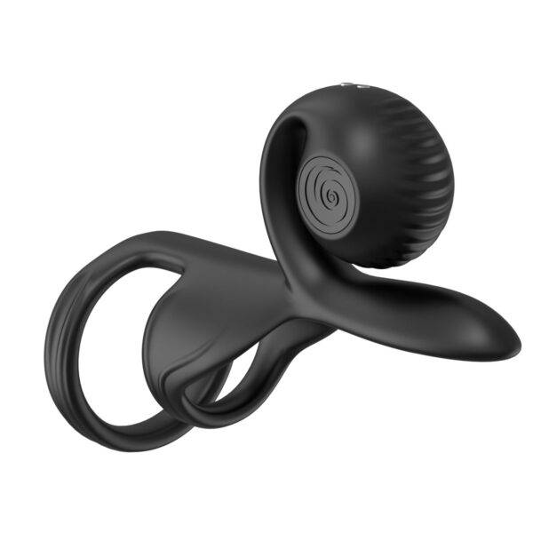 SVibe - Snail JOVI Koppel Ring - Zwart - Afbeelding 2