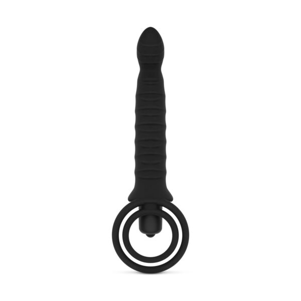Men Only - Vibrerende Dildo met Penisring - Afbeelding 2
