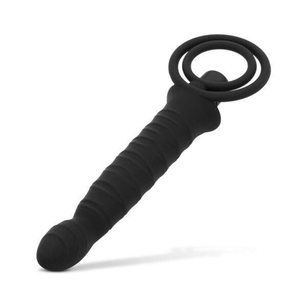 Men Only - Vibrerende Dildo met Penisring - Afbeelding 5