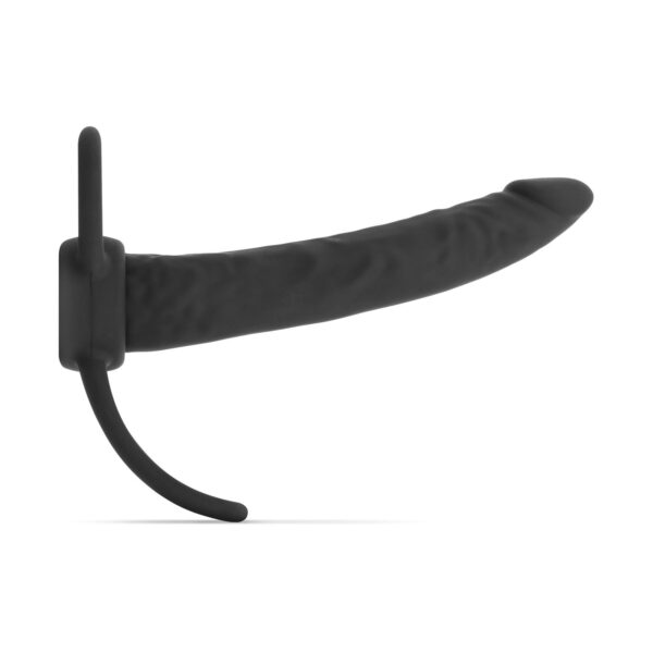 Men Only - Dildo met Penisring - Zwart - Afbeelding 3