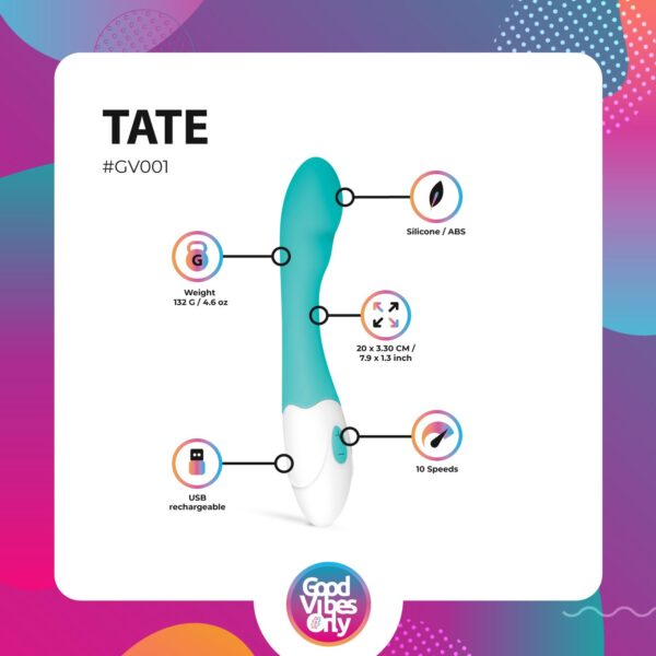 Tate G-Spot Vibrator - Afbeelding 2
