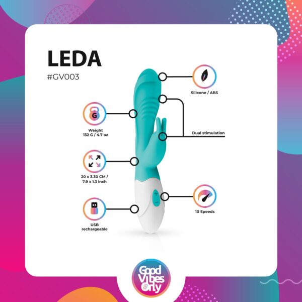Leda Rabbit Vibrator - Afbeelding 7
