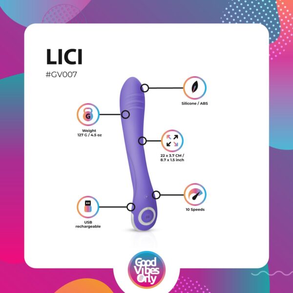 Lici G-Spot Vibrator - Afbeelding 5