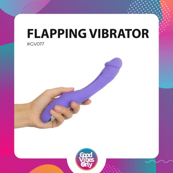 Good Vibes Only - Flax Vibrerende Dildo met G-Spot Stimulator - Afbeelding 3