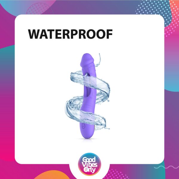 Good Vibes Only - Flax Vibrerende Dildo met G-Spot Stimulator - Afbeelding 5