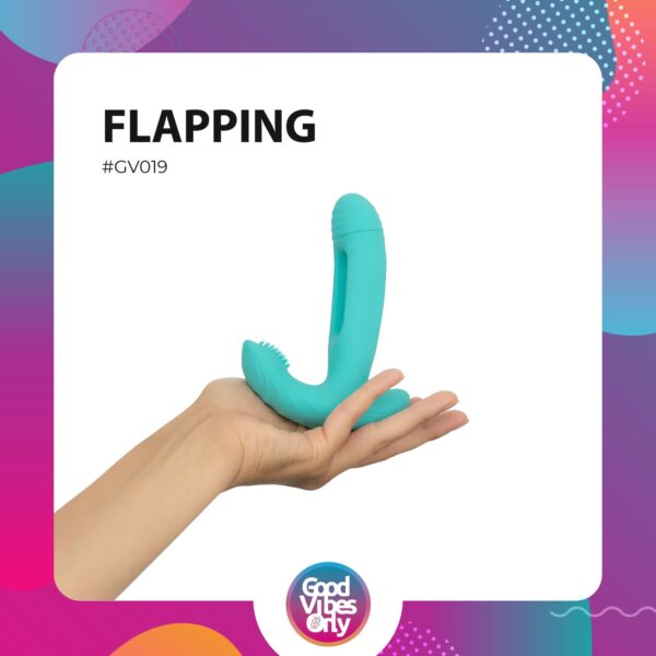 Good Vibes Only - Gina Tappende G-spot Vibrator - Afbeelding 4