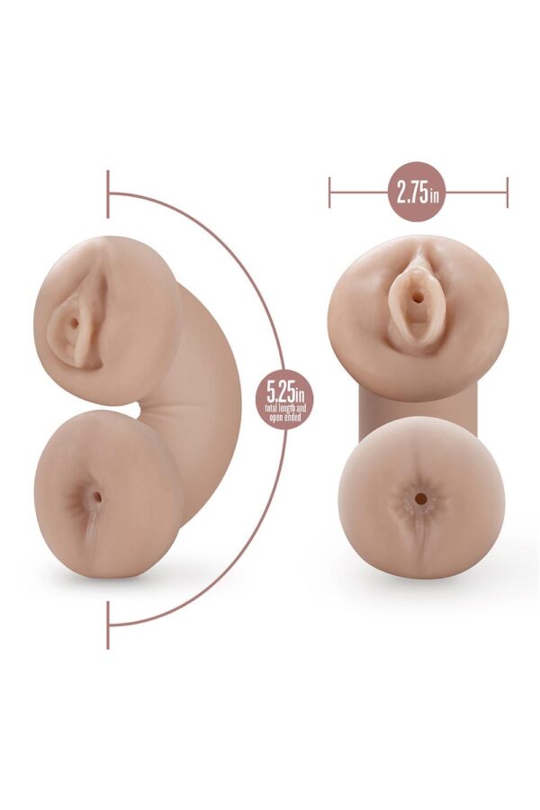 Blush - Tasha Glow in the Dark Masturbator Sleeve - Beige - Afbeelding 4