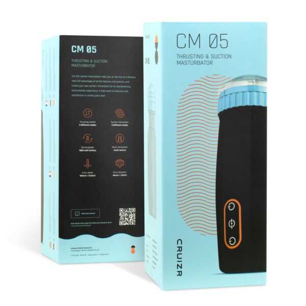 CRUIZR - CM05 Stotende en Zuigende Masturbator - Afbeelding 7