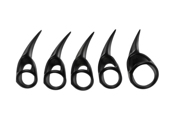 XR Brands - Set van 10 Klauwen - Zwart - Afbeelding 3