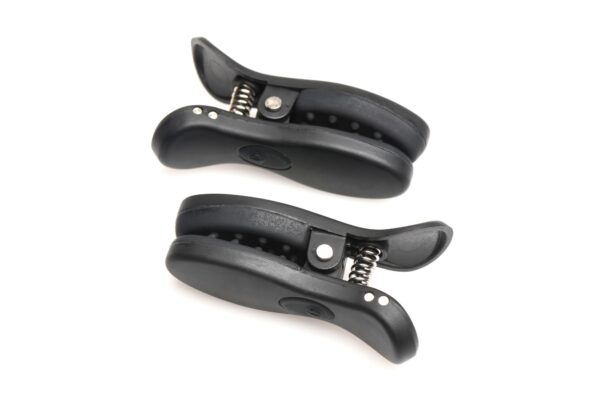 XR Brands - Dark Grip Vibrerende Tepelkemmen - Zwart - Afbeelding 2