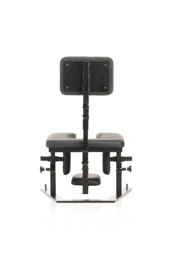 XR Brands - Pleasure Throne Orale Seks Stoel - Zwart - Afbeelding 4