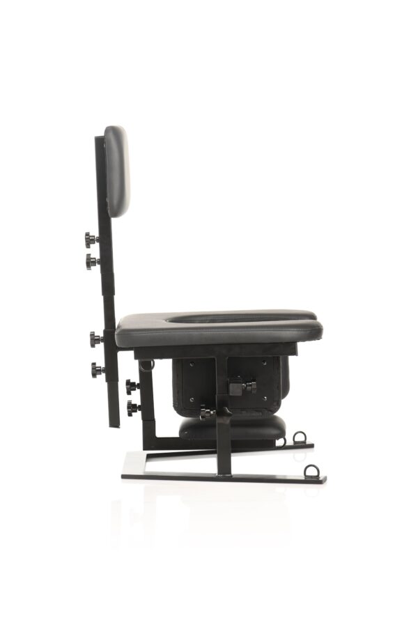 XR Brands - Pleasure Throne Orale Seks Stoel - Zwart - Afbeelding 2