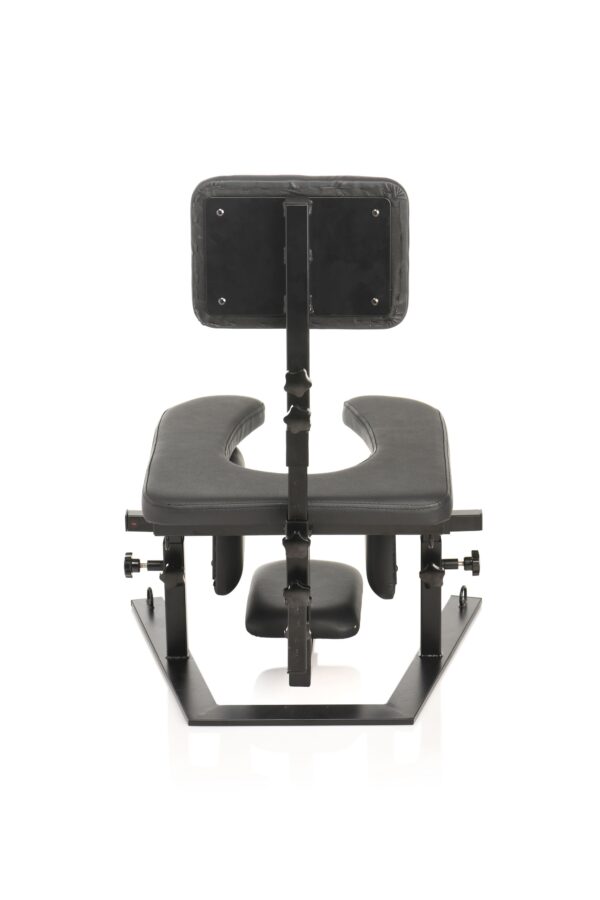 XR Brands - Pleasure Throne Orale Seks Stoel - Zwart - Afbeelding 5