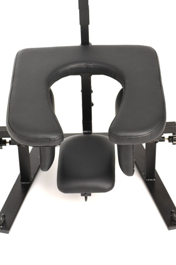 XR Brands - Pleasure Throne Orale Seks Stoel - Zwart - Afbeelding 6