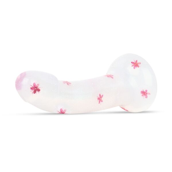 Dildo Collection - Flower Power - Kleine dildo met roze bloemen - Afbeelding 5