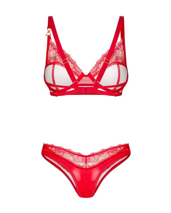 Obsessive - Aliosa Tweedelige Set - Rood - Afbeelding 3