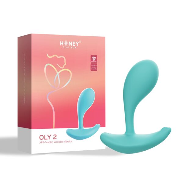 HoneyPlayBox - OLY 2 App-gestuurde Draagbare Clitoris- & G-spot Vibrator - - Afbeelding 5