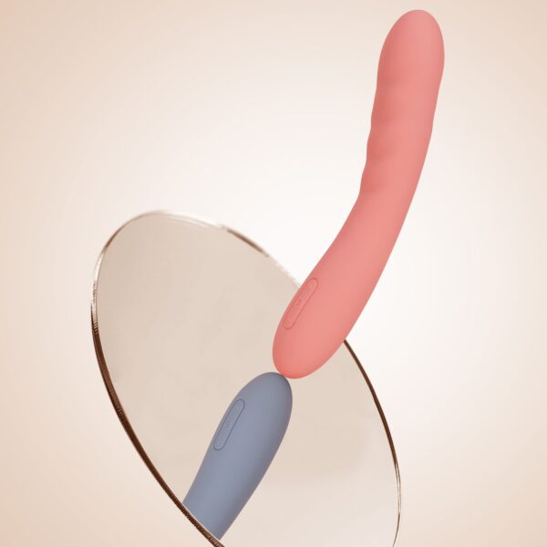 SVAKOM - Ava Neo Interactieve Stotende Vibrator - Perzik - Afbeelding 10