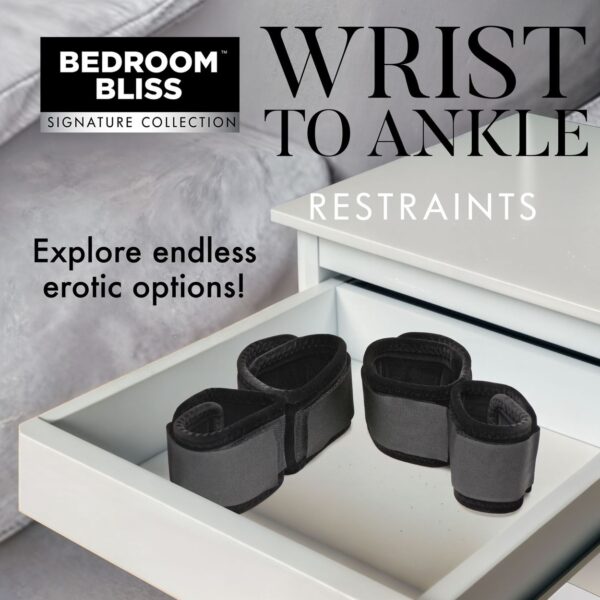 XR Brands - Pols- en Enkelboeien - Zwart - Afbeelding 6