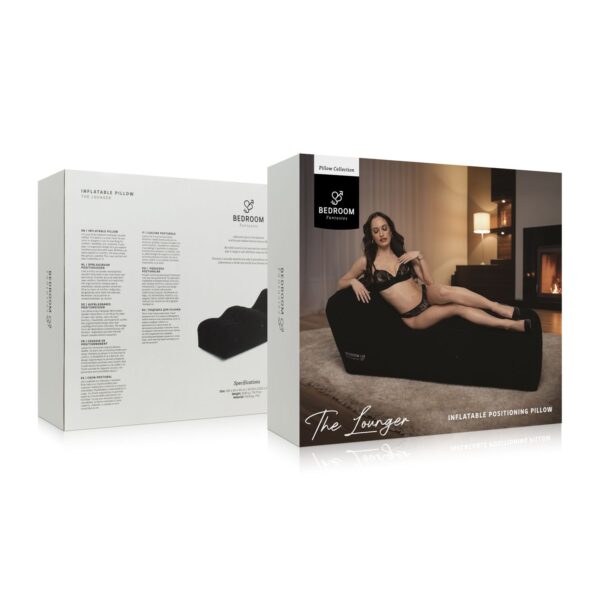 Bedroom Fantasies - The Lounger Opblaasbare Bank - Zwart - Afbeelding 9
