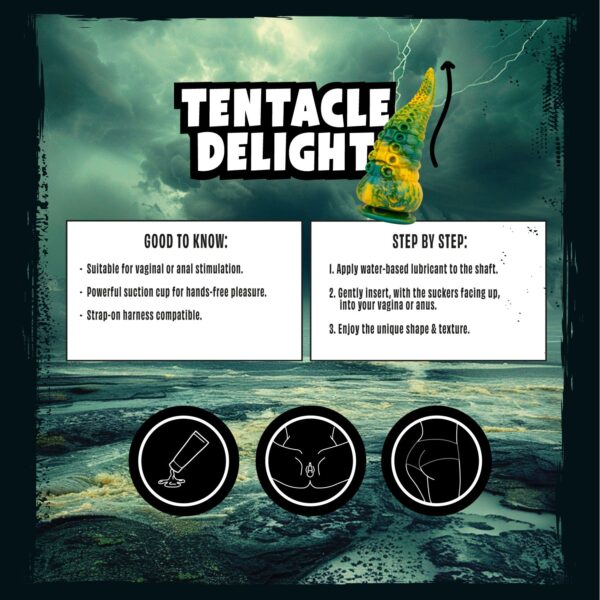 Mythical Mates - Tentacle Delight Groen & Geel - Afbeelding 4
