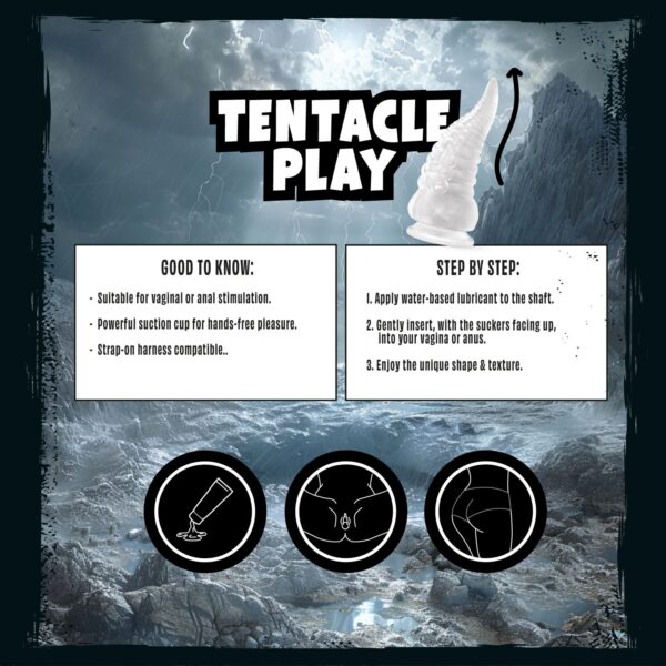 Mythical Mates - Tentacle Play Jelly Dildo - Afbeelding 4