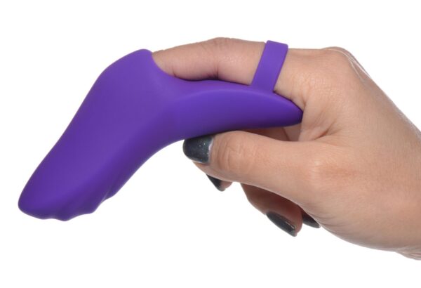 FRISKY - Finger Bang Her Pro Vingervibrator - Paars - Afbeelding 2