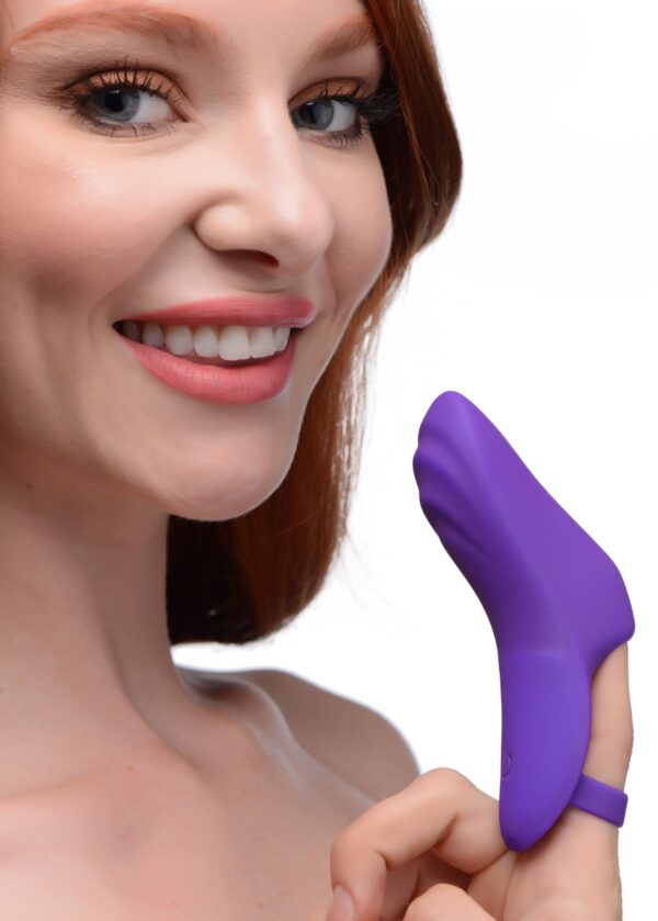 FRISKY - Finger Bang Her Pro Vingervibrator - Paars - Afbeelding 14
