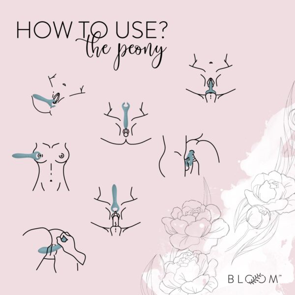 Bloom - The Peony Koppel Vibrator - Groen - Afbeelding 3