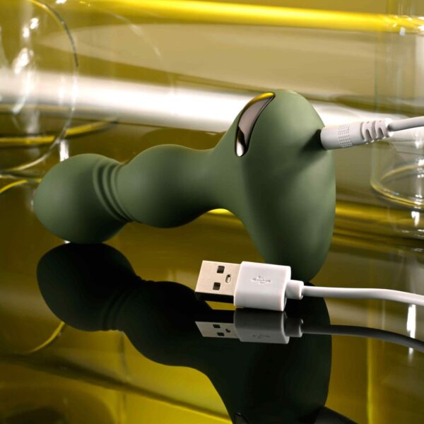 Evolved - Lieutenant Vibrerende Anaal Plug - 12 cm - Afbeelding 4