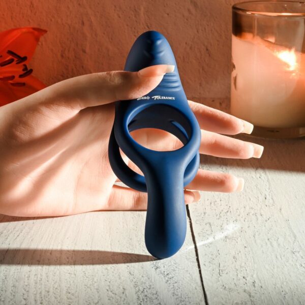 Zero Tolerance - Ring Around The Rosy Vibrerende Cockring - Afbeelding 4