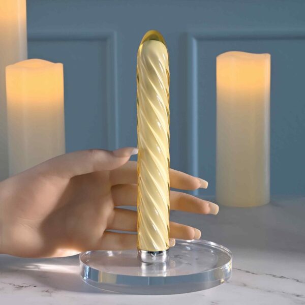 Playboy - Twist of Fate Glazen Dildo - Afbeelding 3