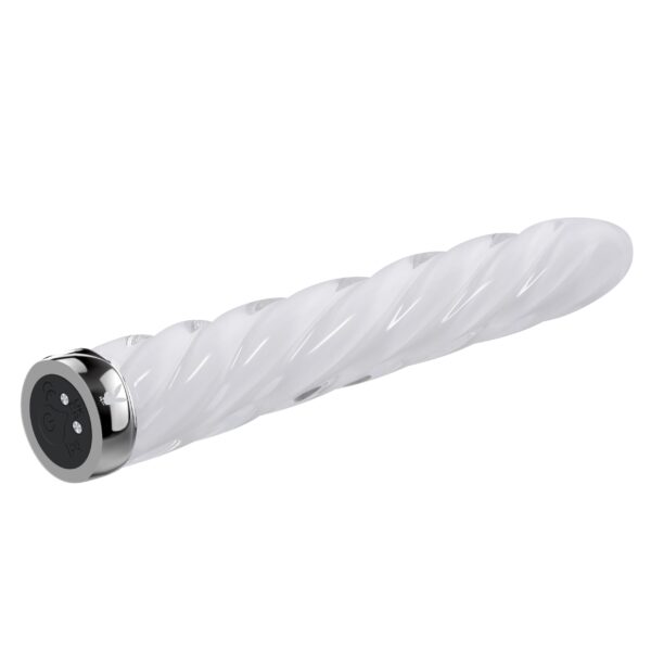 Playboy - In A Twist Glazen Vibrator - Afbeelding 7