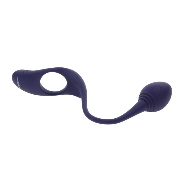 Zero Tolerance - Tip To Tail Vibrerende Cockring met Buttplug - Afbeelding 12