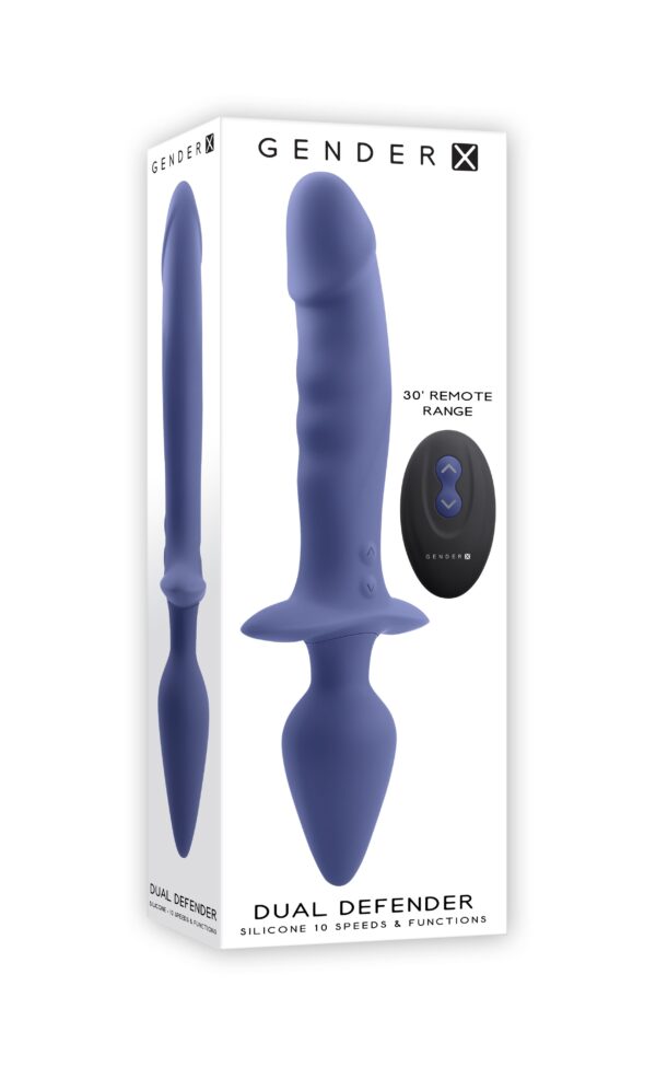 Gender X - Dual Defender Dubbelzijdige Vibrator - Afbeelding 9