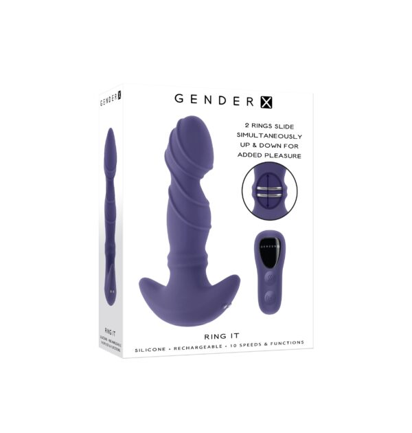 Gender X - Ring It Prostaat Vibrator - 16,5 cm - Afbeelding 11