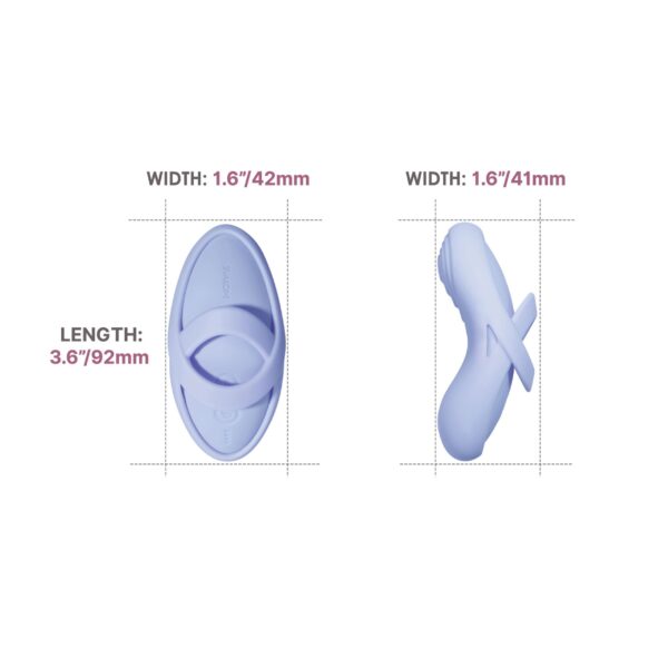 SVAKOM - Echo 2 Vingervibrator - Sky Blue - Afbeelding 5